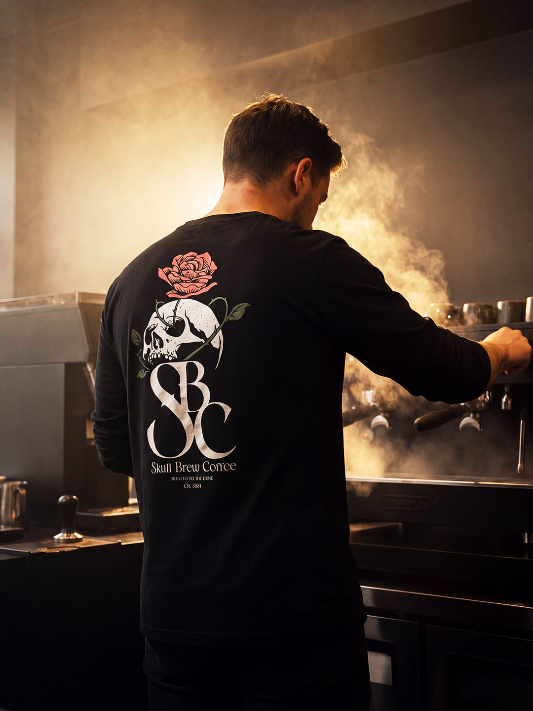 Image of SBC Reaper Rose Long sleeve //  Black - PREORDER