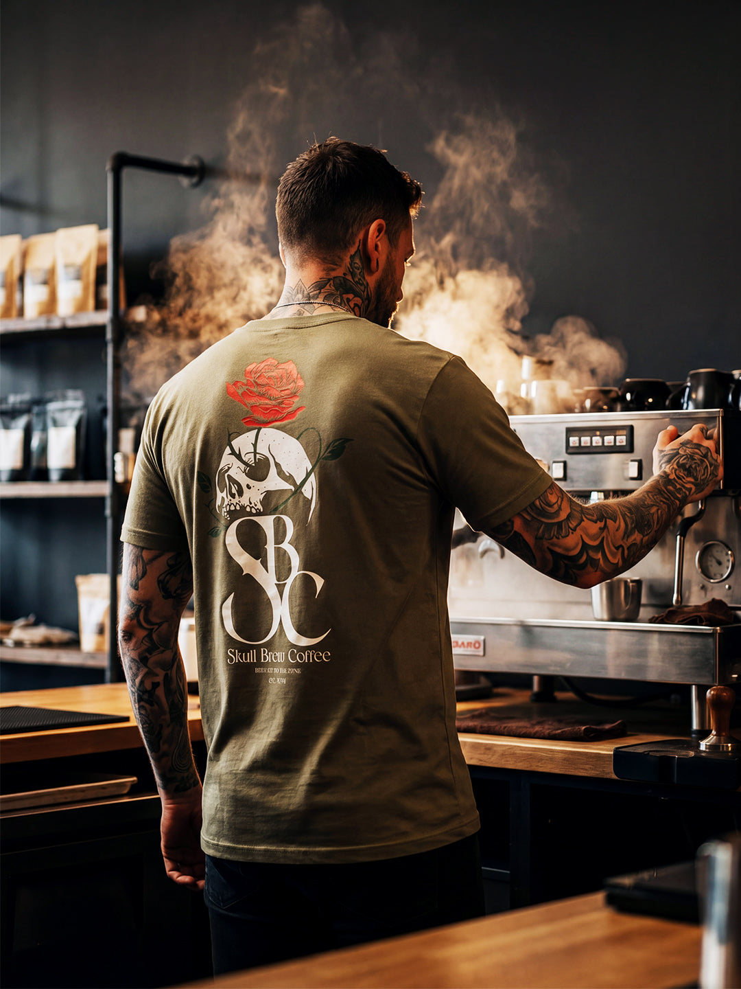 Image of SBC Reaper Rose Tee // Tan - PREORDER